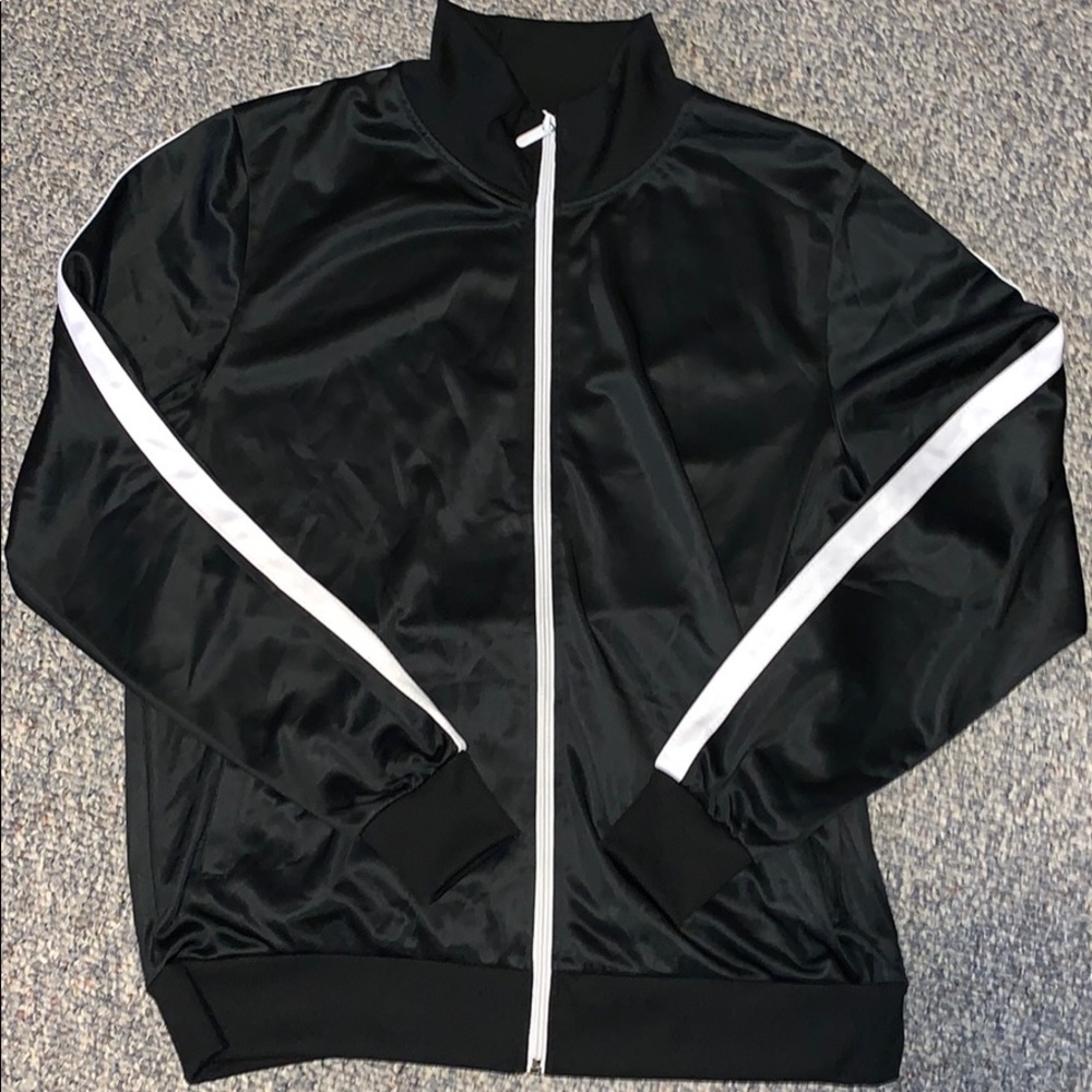 Black and white bomber
